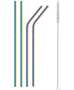 Set of stainless steel straws Lamart LT7053