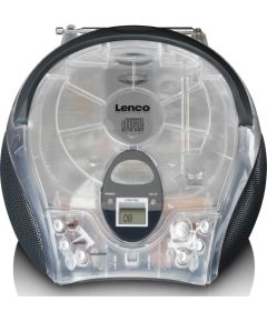Portable stereo FM radio with CD player Lenco SCD24TR