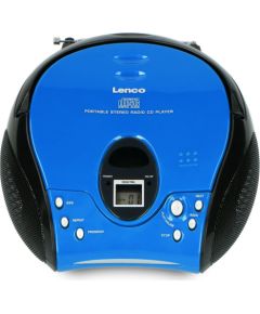 Portable stereo FM radio with CD player Lenco SCD24BB