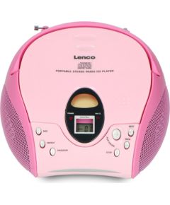 Portable stereo FM radio with CD player Lenco SCD24P