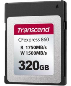 MEMORY COMPACT FLASH 320GB/CFE TS320GCFE860 TRANSCEND