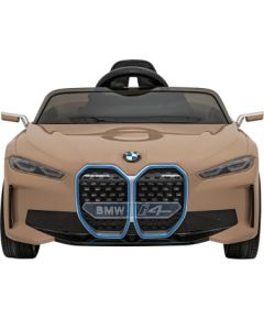 Bērnu Elektromobilis BMW I4 brūnā