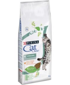 Purina CAT CHOW STERILISED cats dry food 1.5 kg Adult Chicken