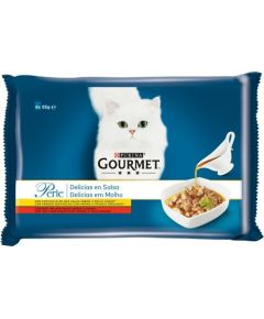 Purina Gourmet Perle mini filets in sauce 4x85g