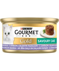 Purina GOURMET GOLD - Savoury Cake with Lamb and Green Beans 85g