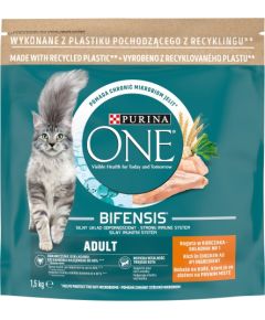 PURINA One Bifensis Adult Chicken - dry cat food - 1,5 kg