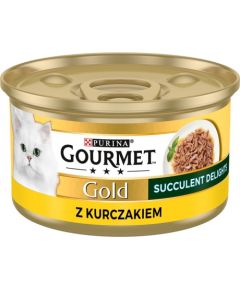 PURINA Gourmet Gold Succulent Delights Chicken - wet cat food - 85g