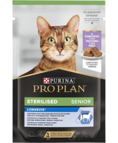 PURINA Pro Plan Sterilised Longevis Senior  - wet cat food - 75g
