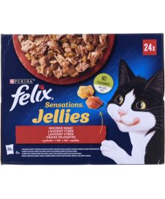 Purina Felix Sensations country flavors in jelly 24 x 85 g