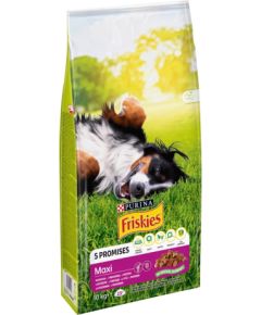 PURINA Friskies Maxi Dog Beef - Dry Dog Food - 10 kg