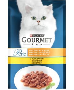 PURINA Gourmet Perle with Chicken - wet cat food - 85g