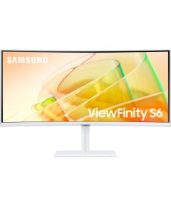 Monitors Samsung ViewFinity S34C650T 34'' 21:9 Curved 1000R 3440x1440 balts