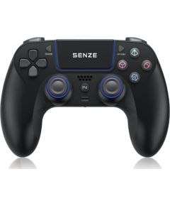 GameBox C2 Play Station 4 / PC bezvadu Bluetooth kontrolieris ar dubulto motoru vibrāciju melns