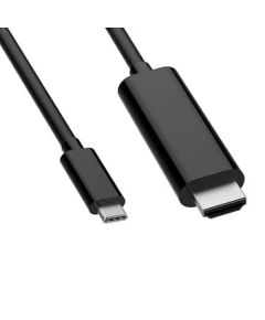 iLike HD9 USB-C (Type-C) Savienojuma HDMI 4K 60Hz Multivides Audio un Video 2m Vads Adapteris Melns (OEM)