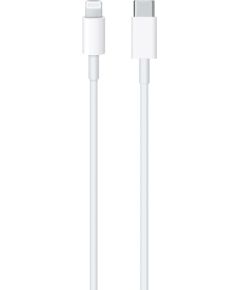 CP CBL1 Izturīgs TPE 20W PD USB-C uz Lightning Datu un Uzlādes 1m Vads Balts (OEM)