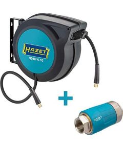 Hazet hose reel 9040N / 2 - with quick coupling