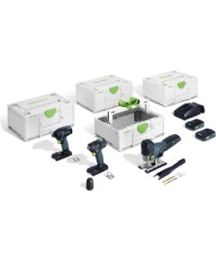 Akumulatora instrumentu komplekts Festool TID 18/TXS 18/PSC 420/TB M 137 Наборы электроинструментов