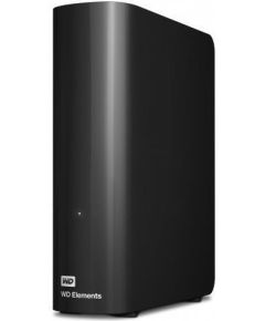 External HDD WESTERN DIGITAL Elements Desktop WDBWLG0220HBK-EESN 22TB USB 3.0 Black WDBWLG0220HBK-EESN