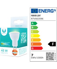 Светодиодная лампа Forever Light GU10 7W 230V 3000K 560lm 38°