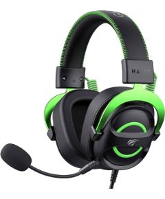 Gaming Headphones Havit H2002E (Black-Green)