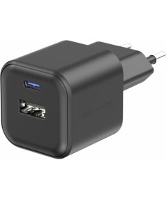 Swissten Tīkla Lādētājs GaN USB-C 20W PD / USB-A 18W QC