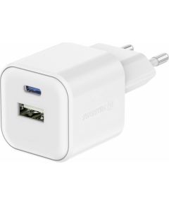 Swissten Tīkla Lādētājs GaN USB-C 20W PD / USB-A 18W QC