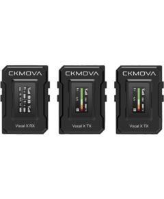 CKMOVA Vocal X V2 MK2 - Bezprzewodowy system z dwoma mikrofonami