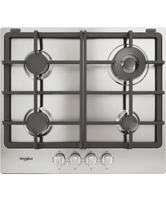 Whirlpool TGML 661 IX R Stainless steel Built-in 58 cm Gas 4 zone(s) Iebūvējama virsma - Gāzes