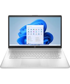 HP Laptop 17-cp2010ny - Ryzen 3-7320U quad, 17.3" FHD AG IPS 250nits, 8GB, 512G SSD backlit keyboard, Natural Silver, Win 11 Home, 1 years   97X22EA#B1R