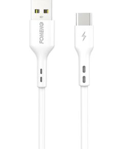 Foneng X36 USB to USB-C cable, 2.4A, 2m (white)