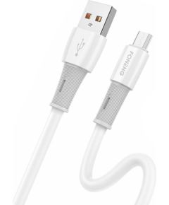 Foneng Cable USB to Micro, X86 elastic 3A, 1.2m (white)