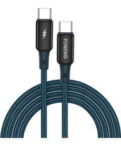 Foneng Cable Type-C to Type C,  X87 Zinc Alloy 60W