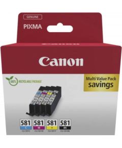 Canon ink CLI-581 C/M/Y/BK Multipack, color/black