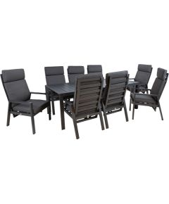 Garden furniture set TOMSON table and 8 chairs