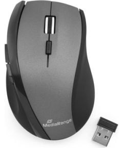 MOUSE USB OPTICAL WRL/BLACK/GREY MROS203 MEDIARANGE