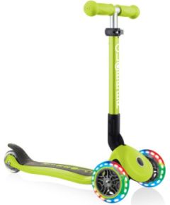 3-wheel scooter Globber Foldable Lights Lime Green Jr 437-106