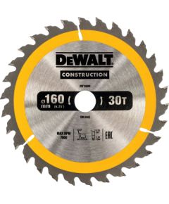 Griešanas disks DeWalt DT1932-QZ; 160x20 mm; Z30