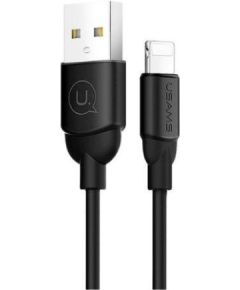 USAMS Apple  SJ245USB01, USB B - Lightning 8pin, 1 m Cabel Black
