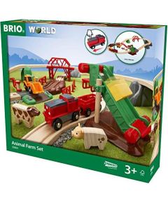 BRIO Large BRIO Railway Farm Set 63398400