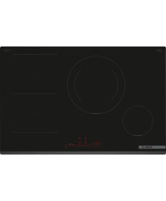 Bosch Serie 6 PVS831HB1E hob Black Built-in 80 cm Zone induction hob 4 zone(s)