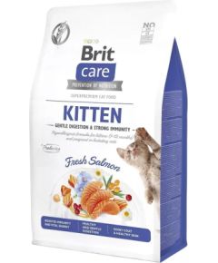 BRIT Care Kitten Digestion&Immunity Fresh Salmon - dry cat food - 2 kg