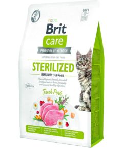 BRIT Care Sterilized Immunity&Support - dry cat food - 2 kg