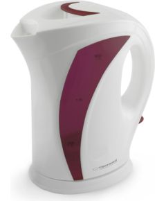 Esperanza EKK018R Electric kettle 1.7 L, White / Red