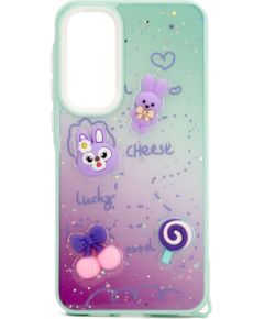 iLike Samsung  Galaxy A35 EPOXY CARTOON COVER Mint