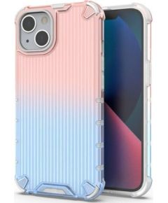 iLike Apple  iPhone 14 pink and blue armored Protect Case Blue