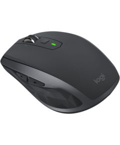 Logitech MX Anywhere 2S Wireless Mouse, RF Wireless + Bluetooth, 4000 DPI, Graphite