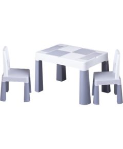 Tega Galdiņš+ 2 krēsliņi MULTIFUN grey MF-006-106