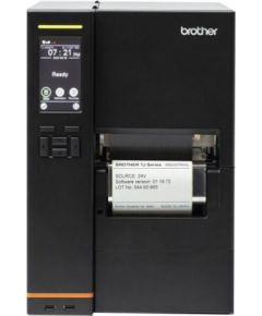 BROTHER TJ-4422TN 4-INCH INDUSTRIAL HIGH VOLUME LABEL PRINTER,203 DPI, 14 IPS, USB, SERIAL, LAN + USB-HOST, COLOUR TOUCH DISPLAY