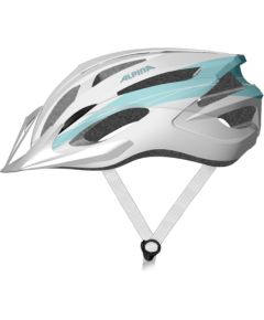 Bike Helmet Alpina MTB17 white & light blue 54-58 Велосипедные шлемы