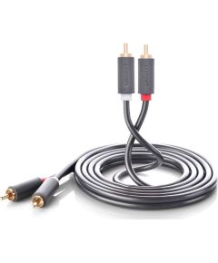 VADS Ugreen RCA x2 - RCA x2  5m (UGR457BLK)